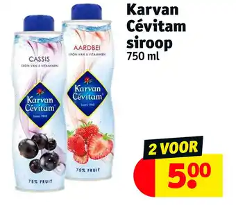 Kruidvat Karvan cévitam siroop 750 ml aanbieding