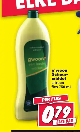 Nettorama G'woon Schuurmiddel 750 ml aanbieding