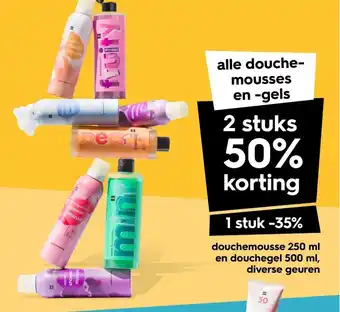 HEMA Alle douchemousses en -gels 2 stuks aanbieding