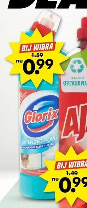 Wibra Glorix toiletblok aanbieding