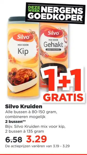 PLUS Silvo kruiden aanbieding