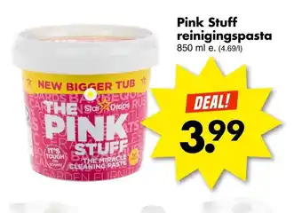 Wibra Pink Stuff reinigingspasta 850 ml aanbieding