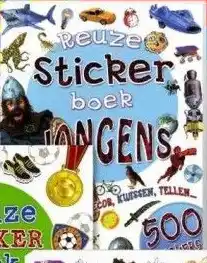 Boekenvoordeel Reuze stickerboek aanbieding