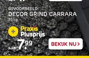 Praxis Decor Grind Carrara 20kg aanbieding