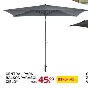 Praxis Central Park Balkonparasol Cielo aanbieding