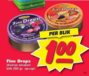 Nettorama Fine drops aanbieding