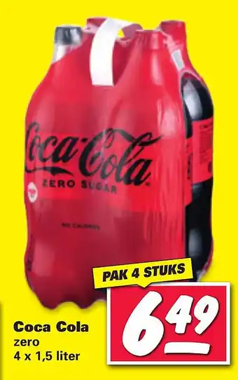 Nettorama Coca cola zero aanbieding