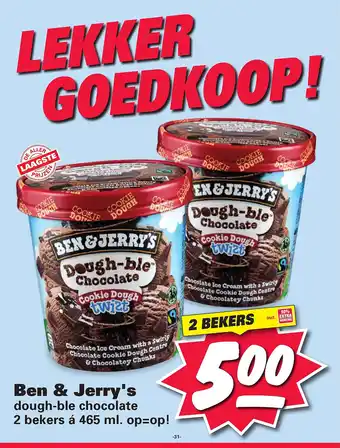 Nettorama Ben & jerry's aanbieding