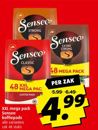 Boni XXL mega pack Senseo koffiepads aanbieding