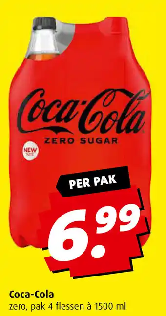 Boni Coca-Cola zero 1500 ml aanbieding