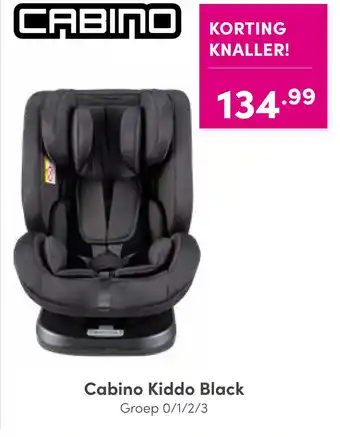 Baby & Tiener Cabino kiddo black aanbieding