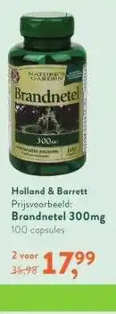 Holland & Barrett Holland & barrettbrandnetel aanbieding