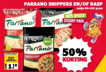 MCD Supermarkt Parrano snippers en/of rasp aanbieding