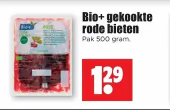 Dirk Bio+ gekookte rode bieten 500g aanbieding