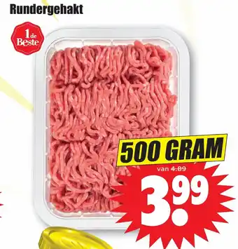 Dirk Rundergehakt 500g aanbieding