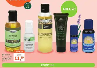 Holland & Barrett De tuinen jojoba olie 150ml aanbieding