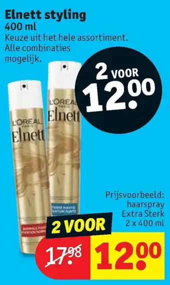 Kruidvat Haarspray extra sterk 400ml aanbieding