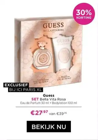 ICI Paris XL Guess aanbieding