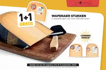 Jumbo Wapenaer Stukken 2 verpakkingen van circa 300-600 gram aanbieding