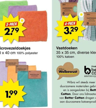 Wibra Microvezeldweil aanbieding