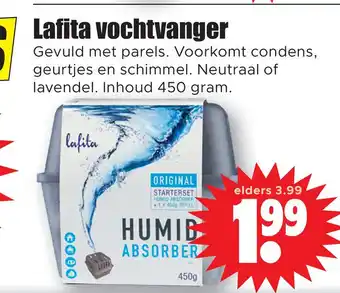 Dirk Lafita vochtvanger aanbieding