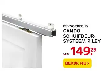 Praxis Cando Schuifdeursysteem Riley aanbieding