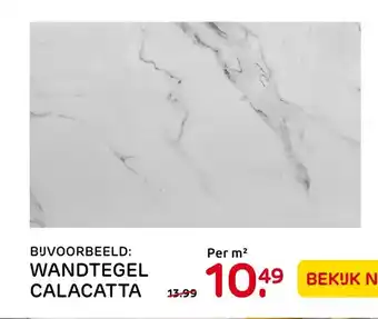 Praxis Wandtegel Calacatta aanbieding