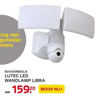 Praxis Lutec LED wandlamp Libra aanbieding