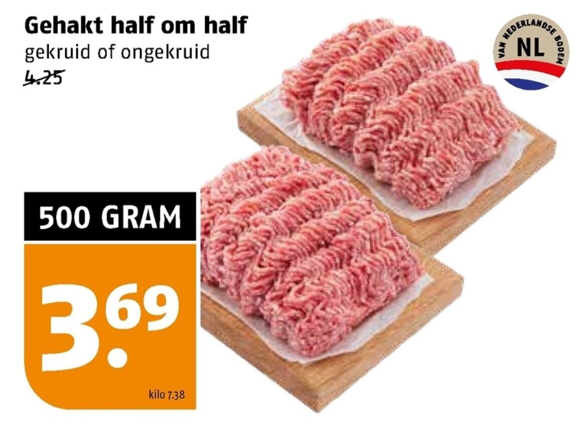 gehakt-half-om-half-500-gram-aanbieding-bij-poiesz
