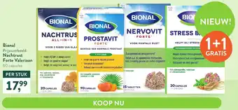 Holland & Barrett Bional nachtrust forte valeriaan 60 capsules aanbieding