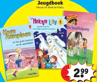 Kruidvat Jeugdboek aanbieding