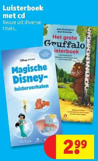 Kruidvat Luisterboek met cd aanbieding