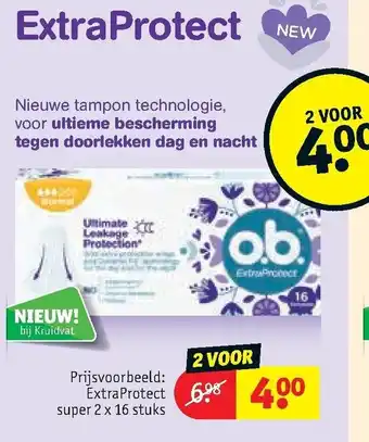 Kruidvat Extraprotect super 2 2voor aanbieding