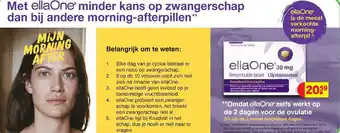 Kruidvat Ellaone 30mg aanbieding