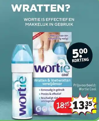 Kruidvat Wortie cool aanbieding