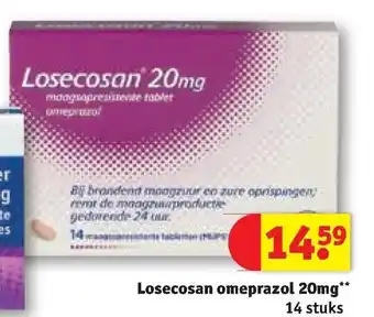 Kruidvat Losecosan omeprazol 20mg aanbieding