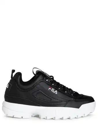 Dress For Less Fila sneakers in zwart voor dames aanbieding