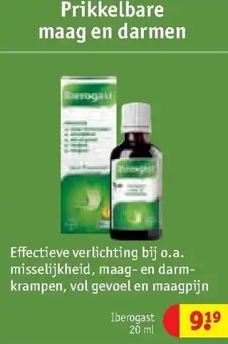 Kruidvat Iberogast 20ml aanbieding