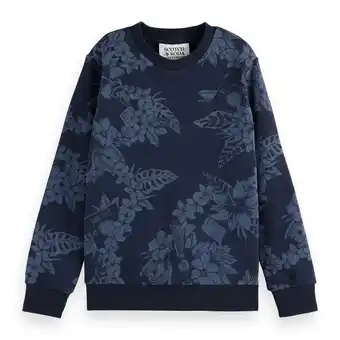 Kixx Online Scotch & soda jongens sweater 166714 blauw aanbieding