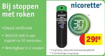 Kruidvat Nicorette aanbieding