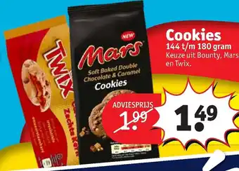 Kruidvat Cookies 180g aanbieding