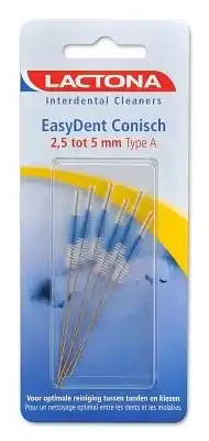 Drogisterij.net Lactona easydent ragers - interdentale borstels conisch type a 2,5-5mm aanbieding