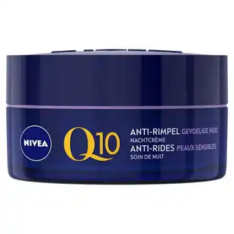 Drogisterij.net Nivea nachtcreme q10 power verzachtend aanbieding