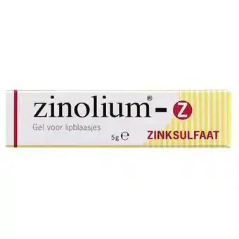 Drogisterij.net Zinolium z gel voor lipblaasjes en koortslip (zinksulfaat) aanbieding