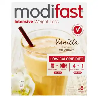 Drogisterij.net Modifast intensive milkshake vanille aanbieding