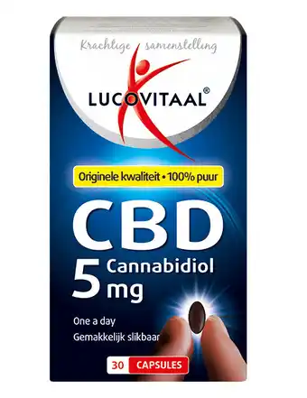 Drogisterij.net Lucovitaal cbd cannabidiol 5mg capsules aanbieding