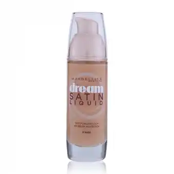 Drogisterij.net Maybelline dream satin liquid foundation 48 sun beige aanbieding