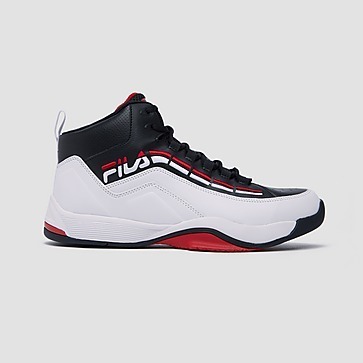 Fila spitfire 3 sneakers wit/rood heren aanbieding bij Perry Sport
