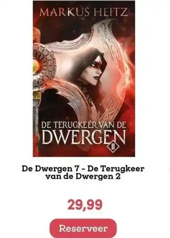 BookSpot De dwergen 7 - de terugkeer van de dwergen 2 aanbieding