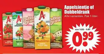 Dirk Appelsientje Of Dubbeldrank aanbieding